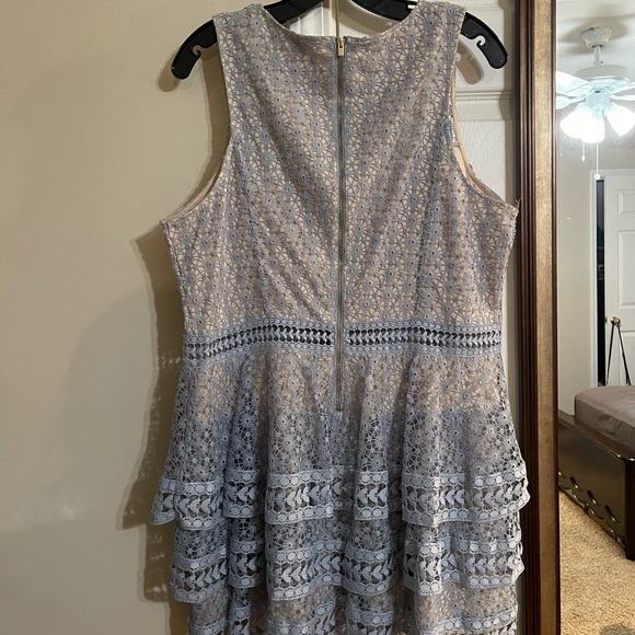 Express Baby Blue Dress. Size 14. - Picture 3 of 5